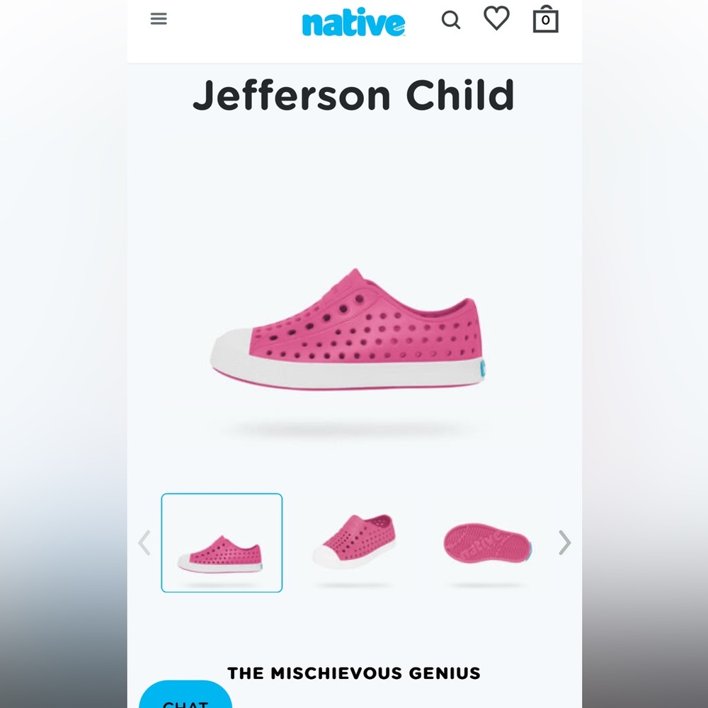 Native shoes toddler kids